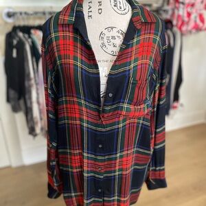 Old Navy Multicolor Plaid Shirt